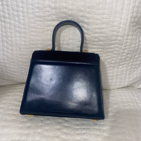 Frenchy of California Deep Navy Mini Handbag - Picture 3 of 6